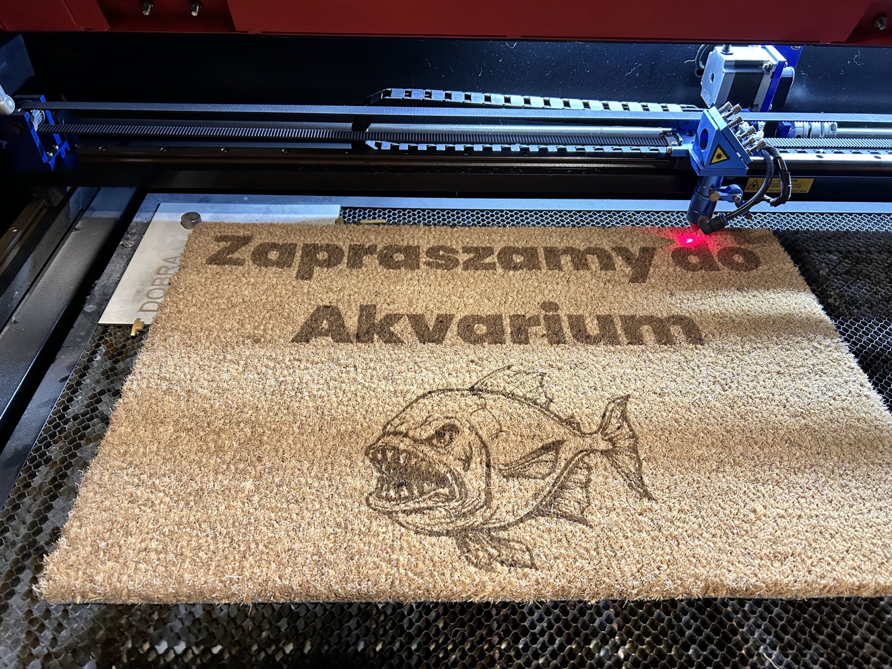 Personalizowana wycieraczka